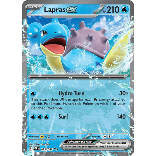 Lapras ex - ME03: Perfect Order (POR)