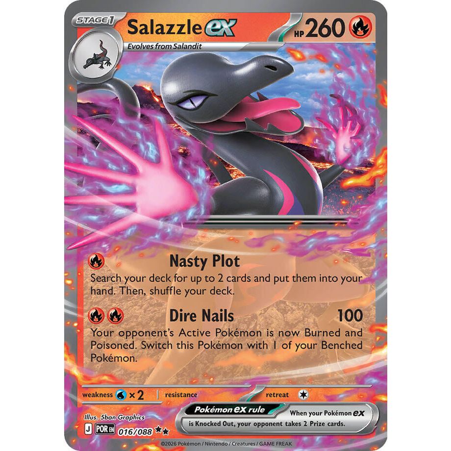 Salazzle ex - 016/088 - ME03: Perfect Order (POR)