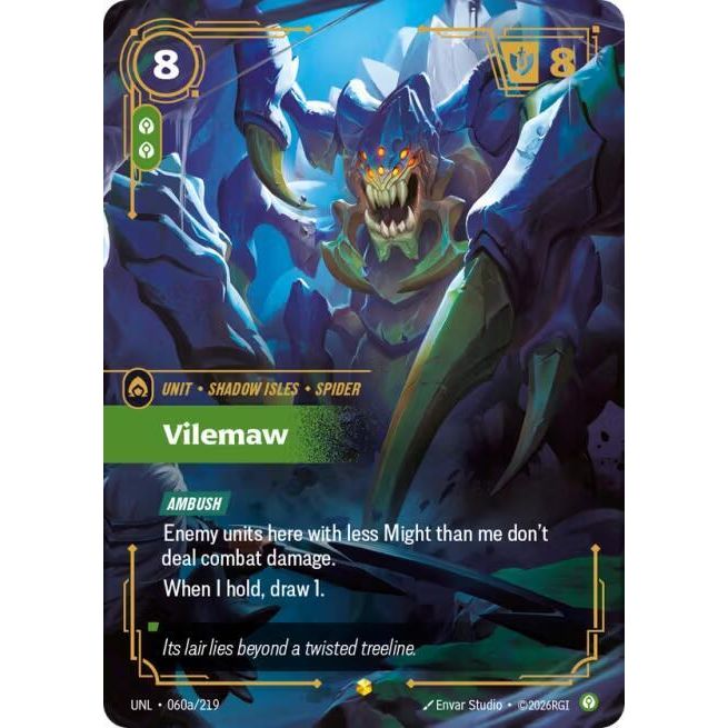 Vilemaw (Alternate Art) - Unleashed (UNL)