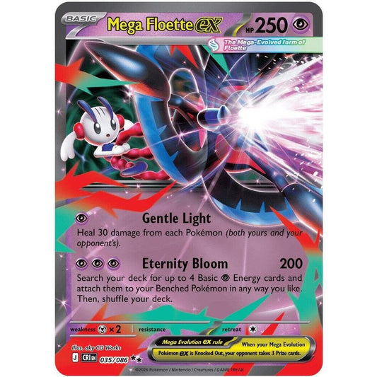 Mega Floette ex - 035/086 - ME04: Chaos Rising (CRI)