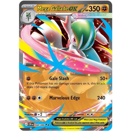 Mega Gallade ex - ME04: Chaos Rising (CRI)