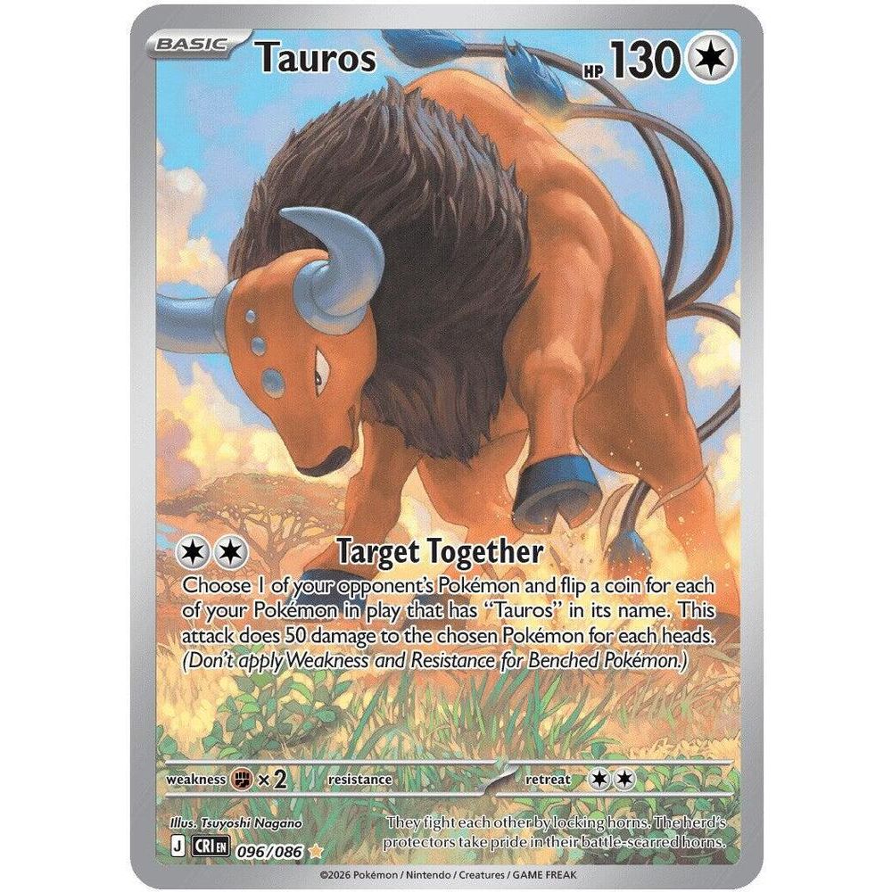Tauros - 096/086 - ME04: Chaos Rising (CRI)