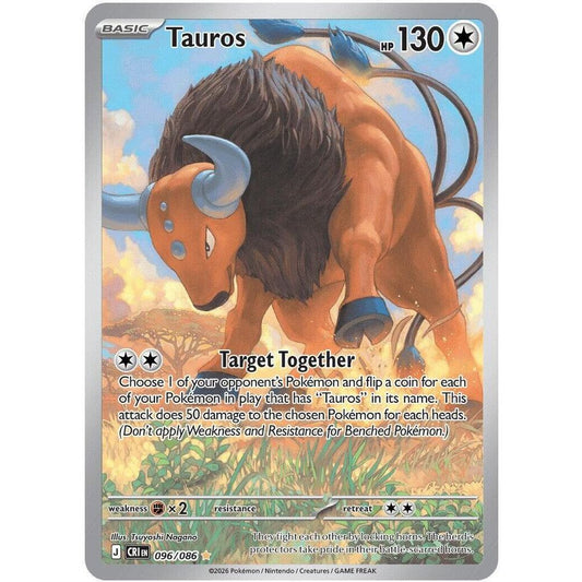 Tauros - 096/086 - ME04: Chaos Rising (CRI)