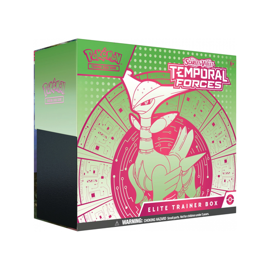 Pokemon TCG: Scarlet & Violet Temporal Forces - Iron Leaves Elite Trainer Box