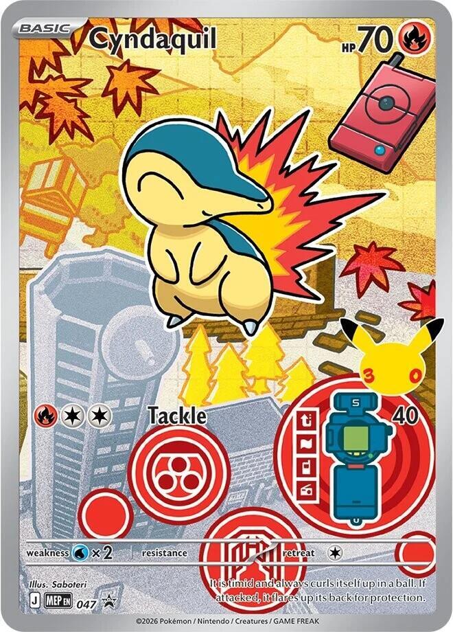 Cyndaquil - 047 - ME: Mega Evolution Promo (MEP)