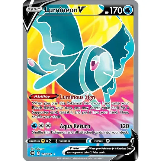 Lumineon V (Full Art) - SWSH09: Brilliant Stars (SWSH09)