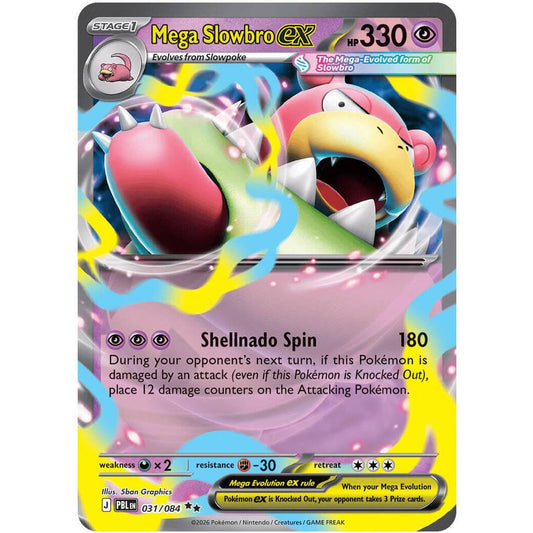 Mega Slowbro ex - ME05: Pitch Black (PBL)