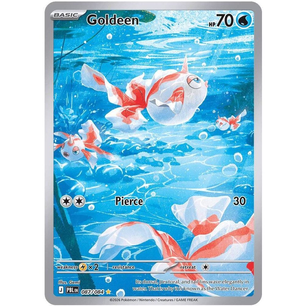 Goldeen - 087/084 - ME05: Pitch Black (PBL)