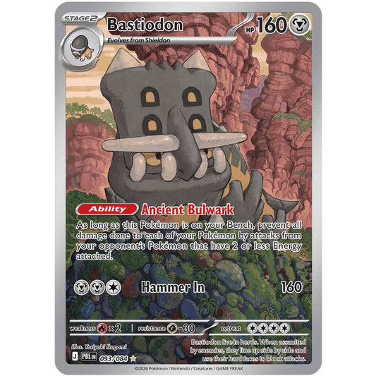 Bastiodon - 093/084 - ME05: Pitch Black (PBL)
