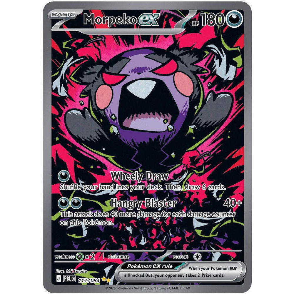 Morpeko ex - 117/084 - ME05: Pitch Black (PBL)