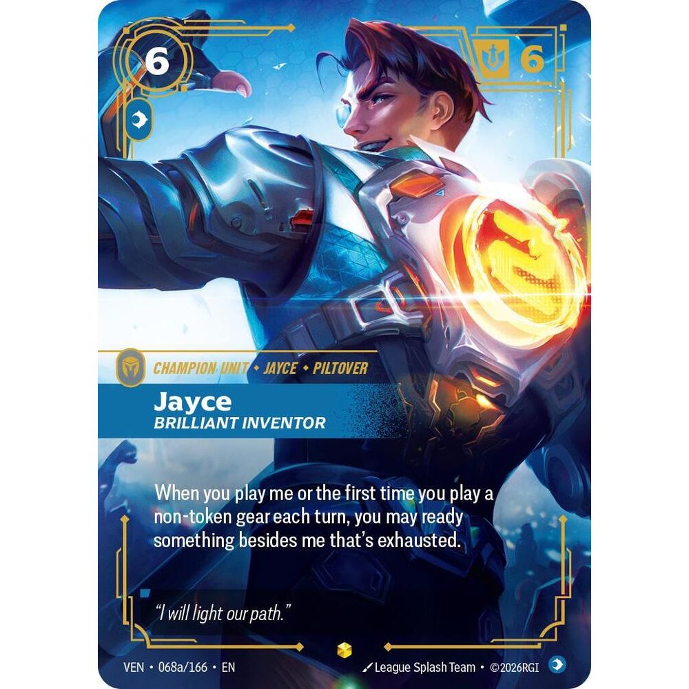 Jayce, Brilliant Inventor (Alternate Art) - Vendetta (VEN)