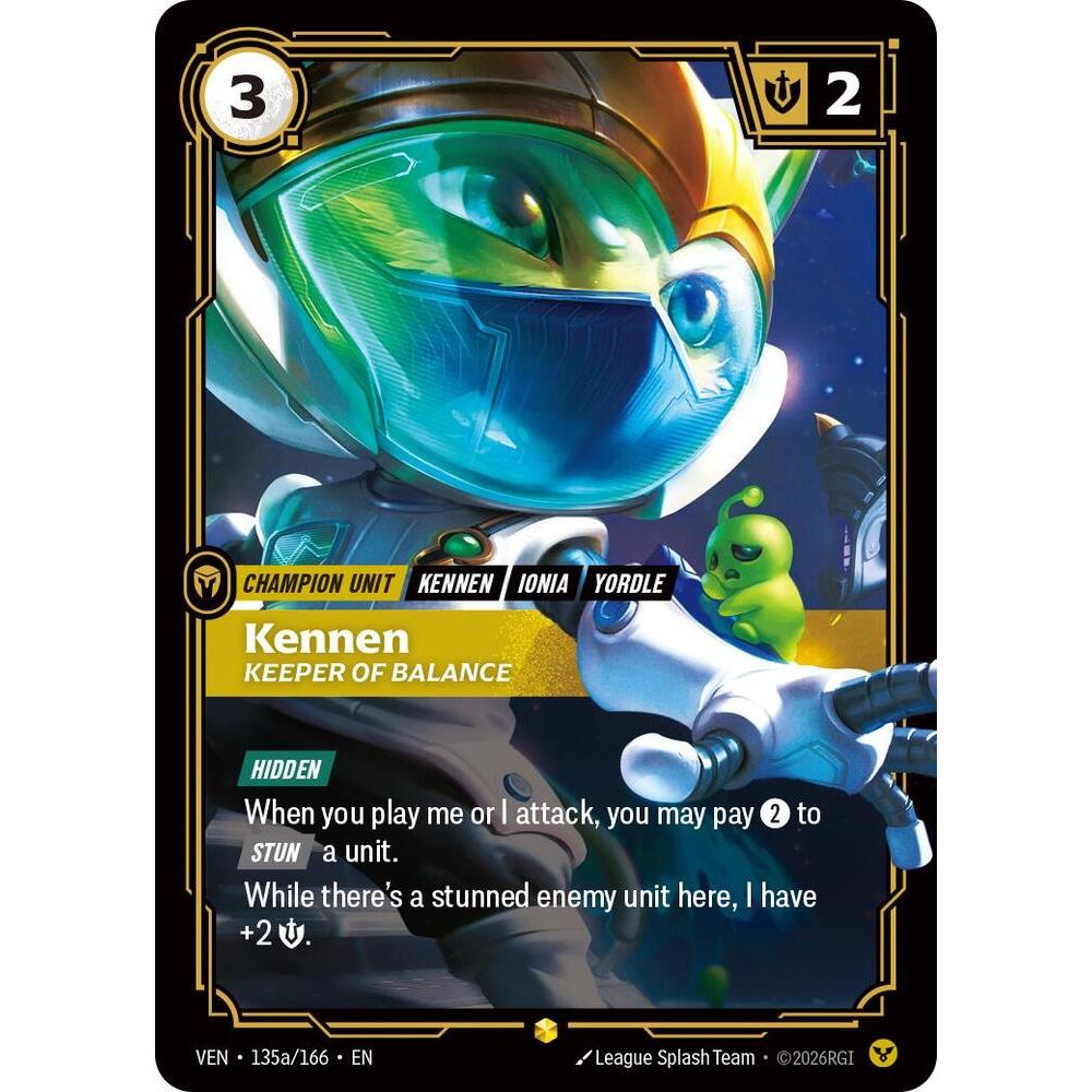 Kennen, Keeper of Balance (Alternate Art) - Vendetta (VEN)