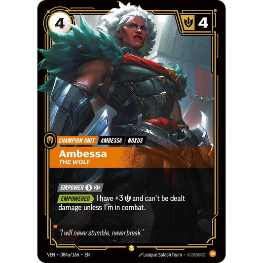 Ambessa, The Wolf (Alternate Art) - Vendetta (VEN)