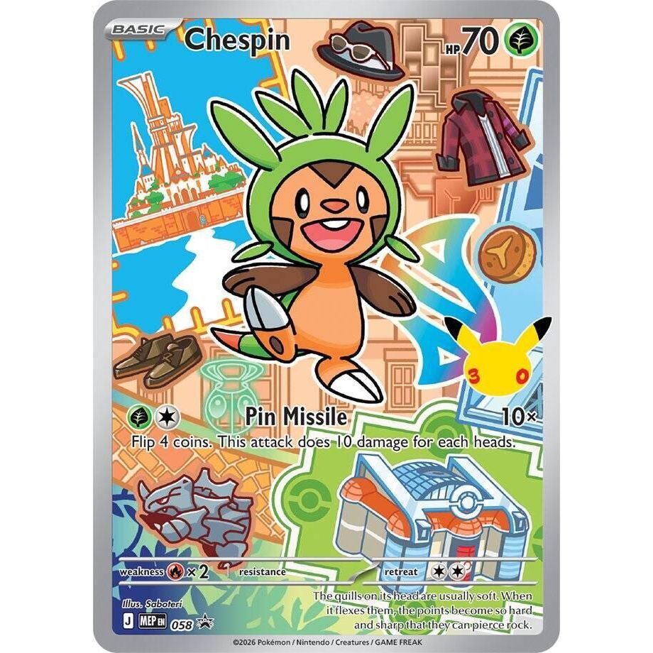 Chespin - 058 - ME: Mega Evolution Promo (MEP)