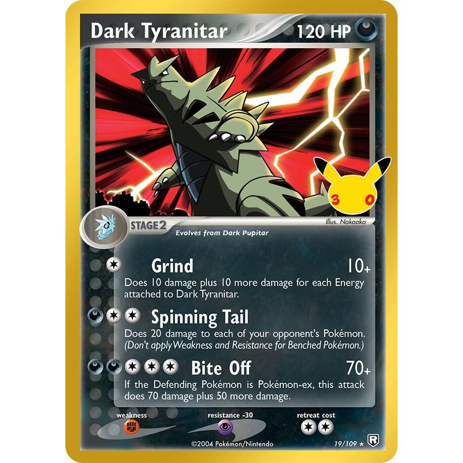 Dark Tyranitar - ME: 30th Celebration Classic Collection (30C)