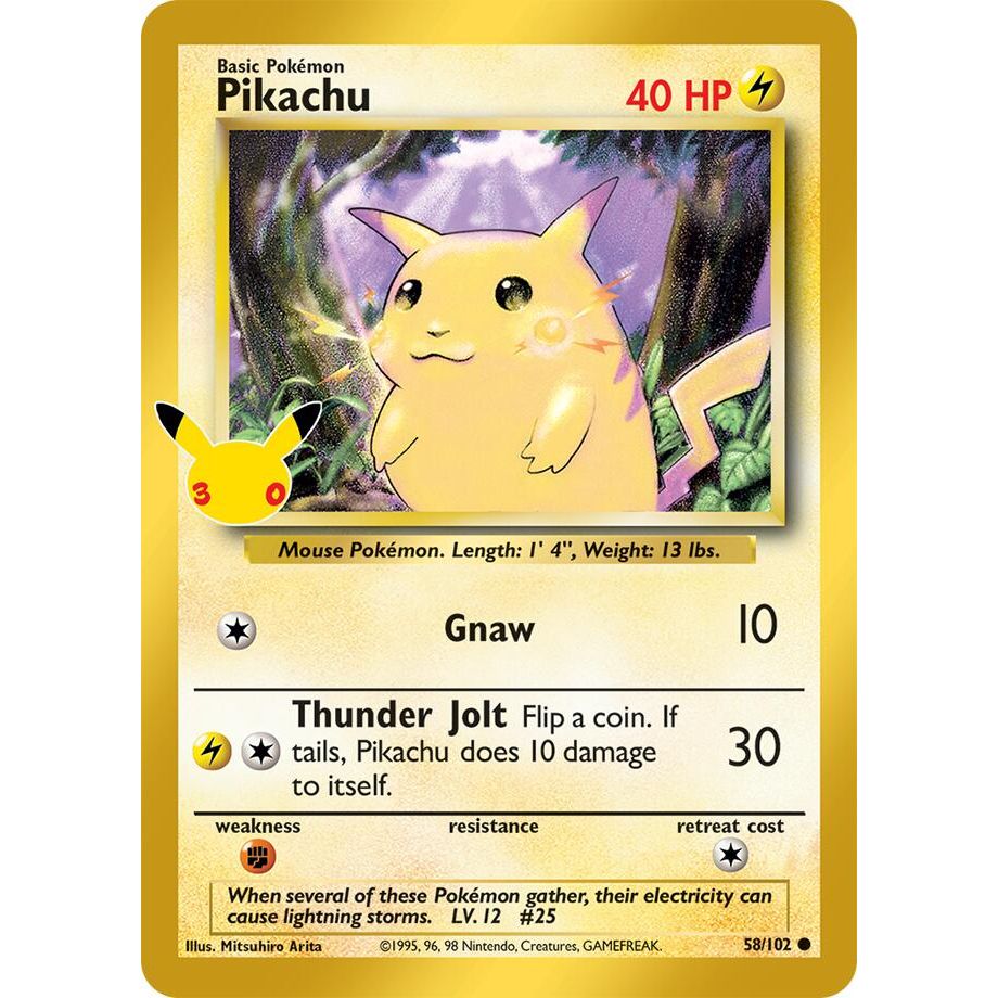 Pikachu - ME: 30th Celebration Classic Collection (30C)