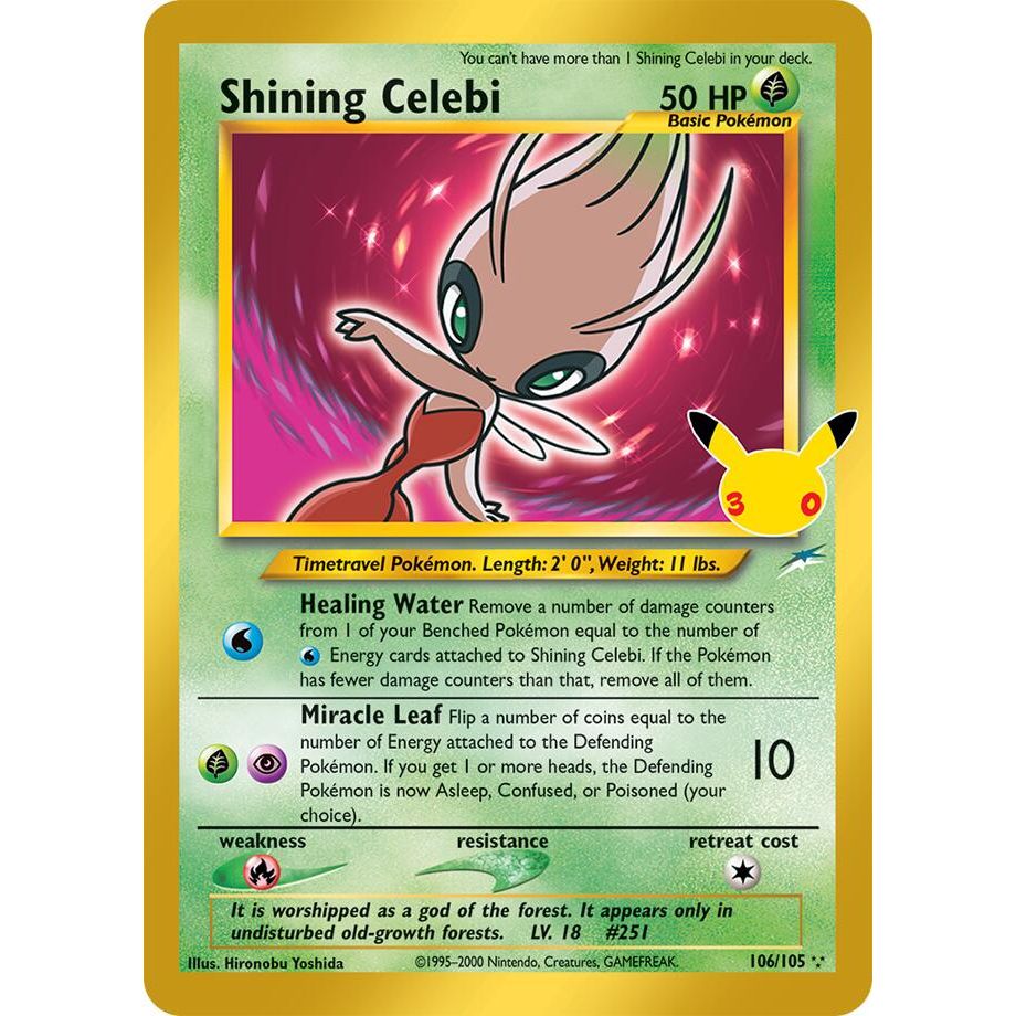 Shining Celebi - ME: 30th Celebration Classic Collection (30C)