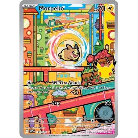 Morpeko - 135/128 - ME: 30th Celebration (30C)