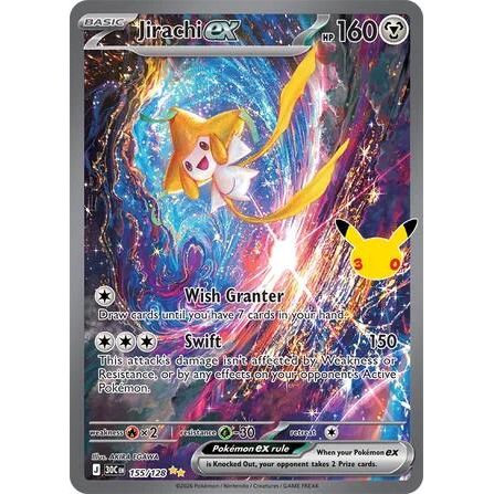 Jirachi ex - 155/128 - ME: 30th Celebration (30C)