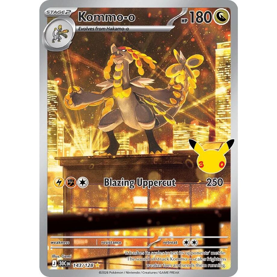 Kommo-o - 143/128 - ME: 30th Celebration (30C)