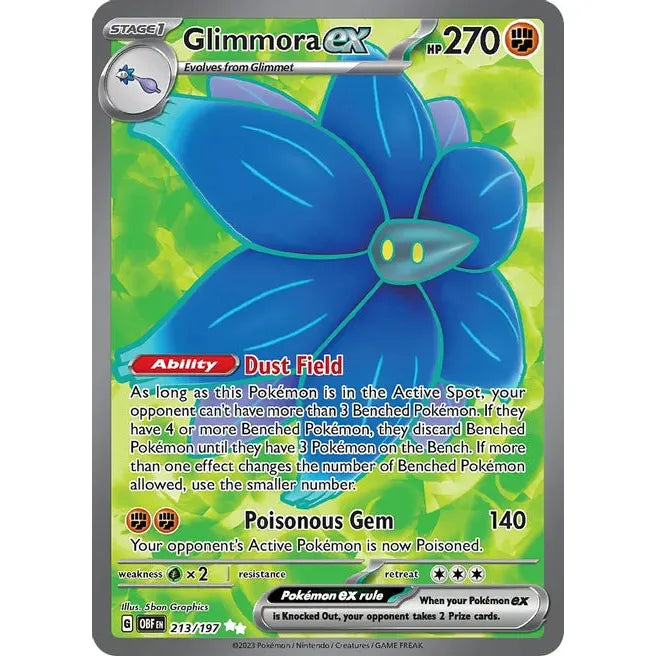Glimmora ex - 213/197 - SV03: Obsidian Flames (SV03)