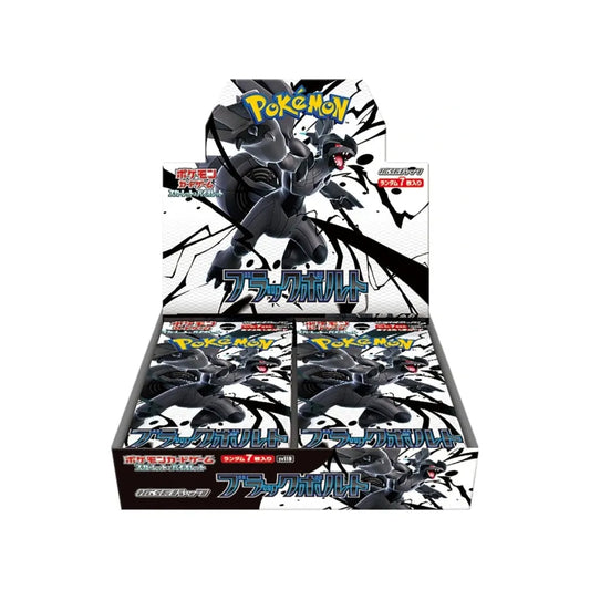 Pokémon TCG - Scarlet & Violet - Black Bolt - Sealed Booster Box (Japonský)