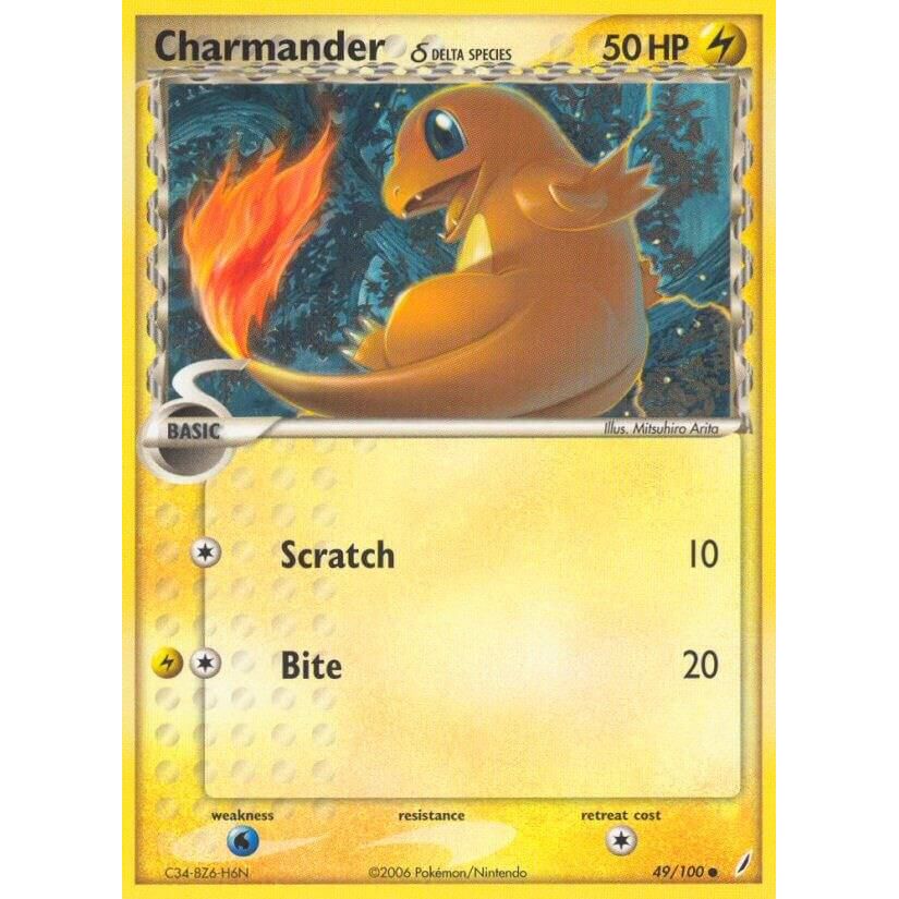 Charmander (Delta Species) - EX Crystal Guardians (CG)