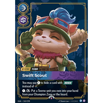 Teemo, Swift Scout - Riftbound Organized Play Promotional Cards (OPP)