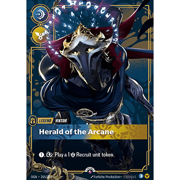 Viktor, Herald of the Arcane - Riftbound Organized Play Promotional Cards (OPP)