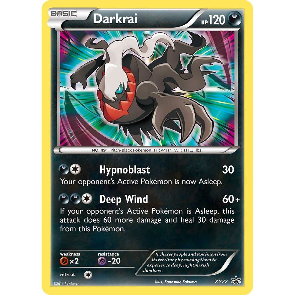 Darkrai - XY22 - XY Promos (PR)