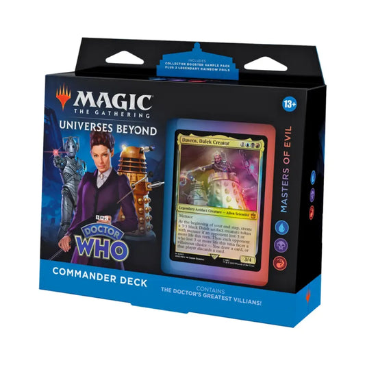 Universes Beyond: Doctor Who: "Masters of Evil" Commander Deck