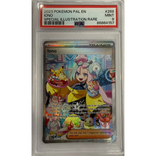 Iono - 269/193 - SV02: Paldea Evolved (PAL) - PSA 9