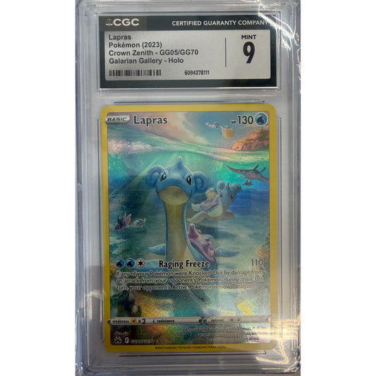 Lapras - Crown Zenith: Galarian Gallery (CRZ:GG) - CGC 9