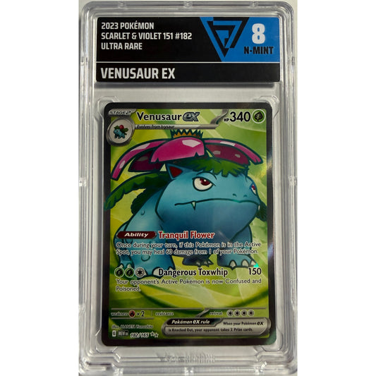 Venusaur ex - 182/165 - SV: Scarlet & Violet 151 (MEW) - VG 8