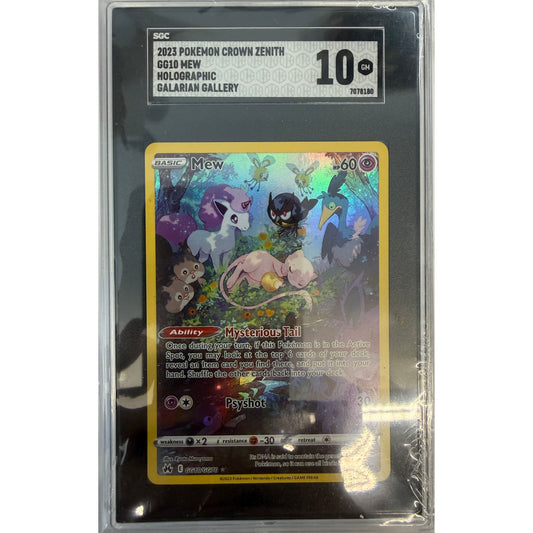 Mew - Crown Zenith: Galarian Gallery (CRZ:GG) - SGC 10