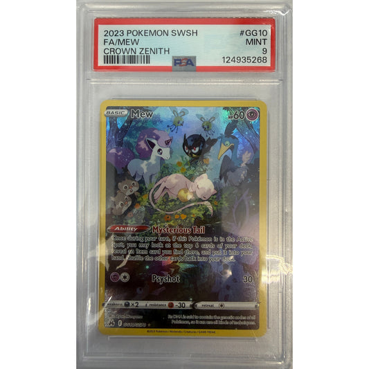 Mew - Crown Zenith: Galarian Gallery (CRZ:GG) - PSA 9