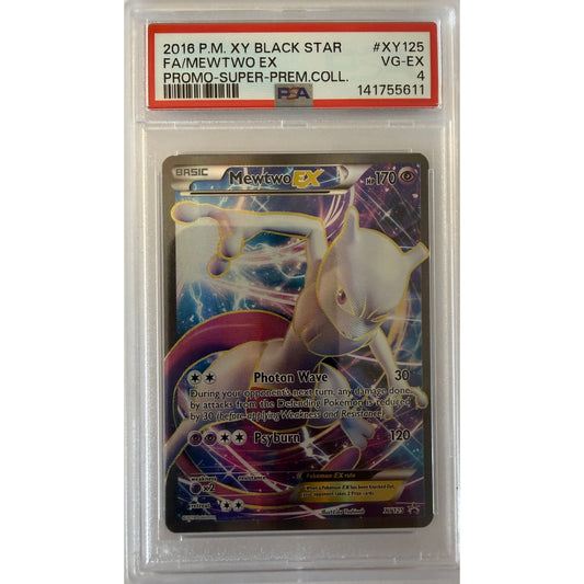 Mewtwo EX - XY125 - XY Promos (PR) - PSA 4