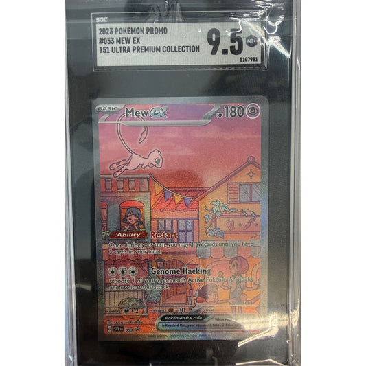 Mew ex - 053 - SV: Scarlet & Violet Promo Cards (SVP) - SGC 9.5