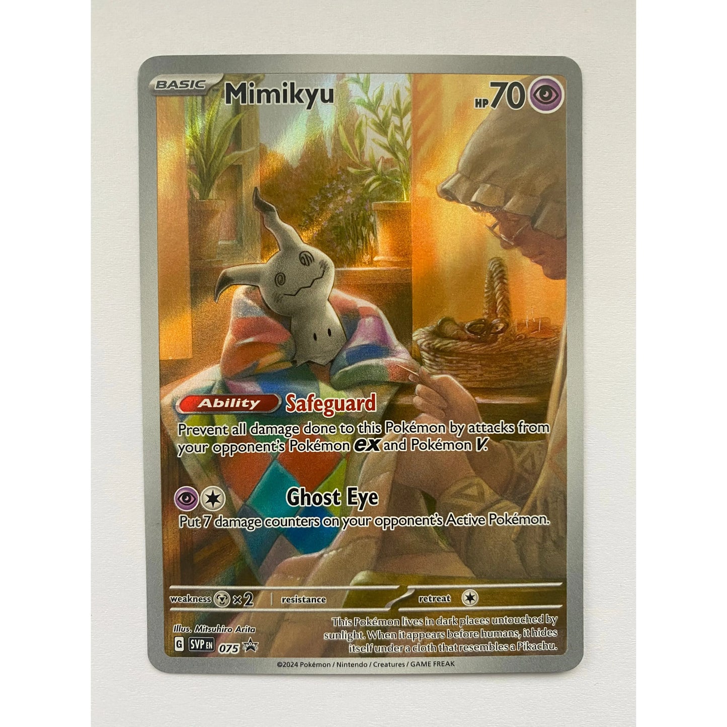 Mimikyu 075 - Scartlet & Violet: Paldean Fates Promo Cards