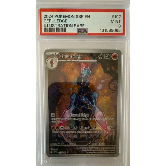 Ceruledge - 197/191 - SV08: Surging Sparks (SSP) - PSA 9
