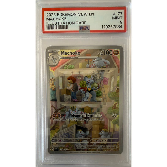Machoke - 177/165 - SV: Scarlet & Violet 151 (MEW) - PSA 9