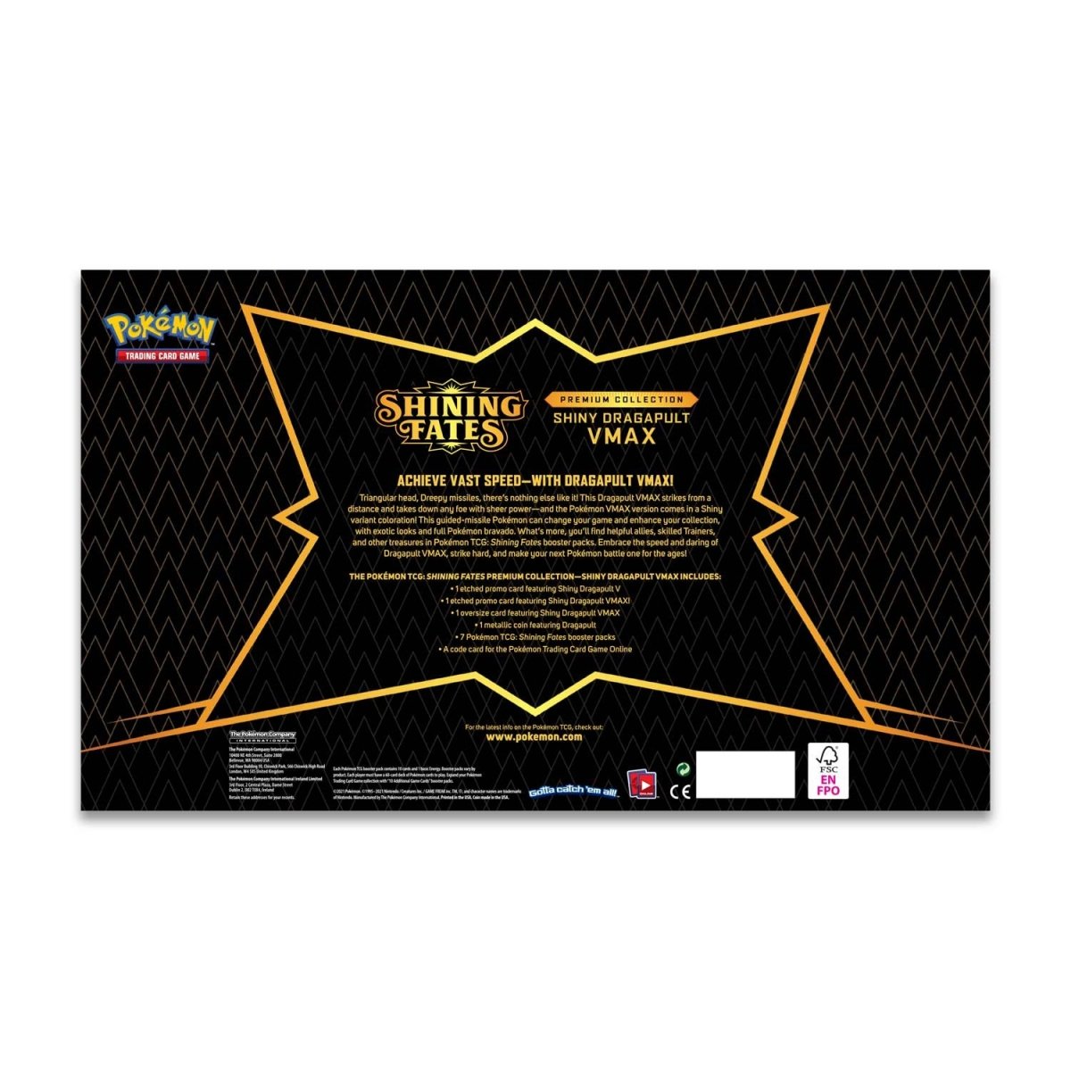 Pokémon TCG: Shining Fates Premium Collection (Shiny Dragapult)