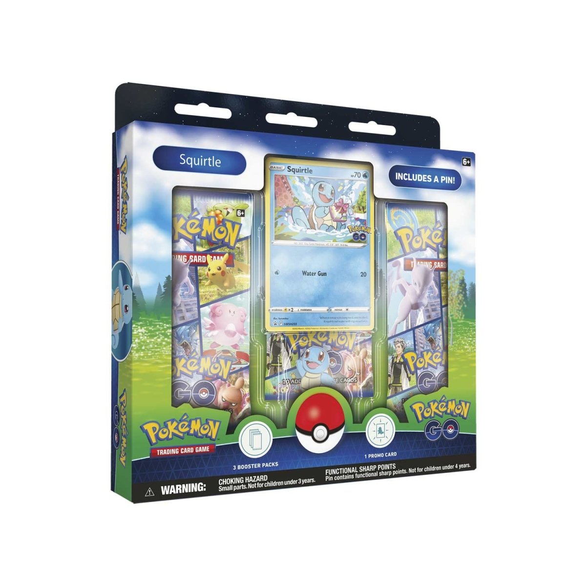 Pokémon TCG: GO Pin Collection - Squirtle