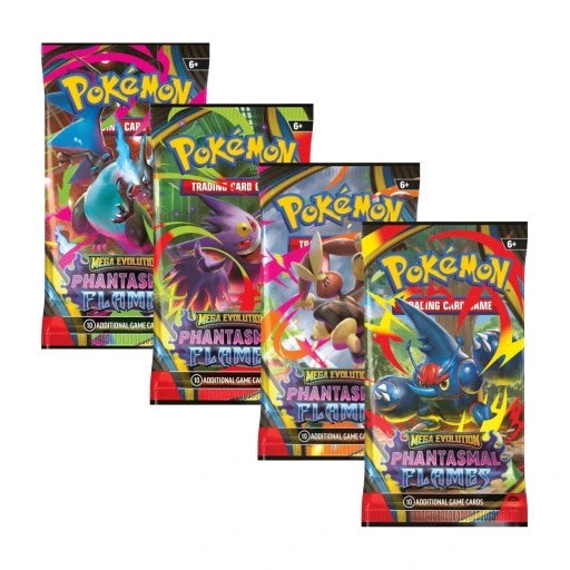 Pokémon Mega Evolution Phantasmal Flames Booster Pack