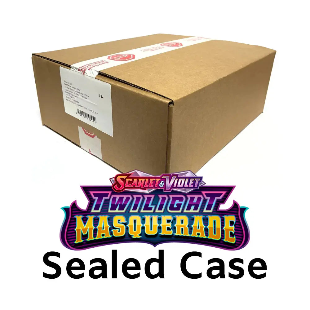Pokémon TCG: Twilight Masquerade - 10x Elite Trainer Box (Case)