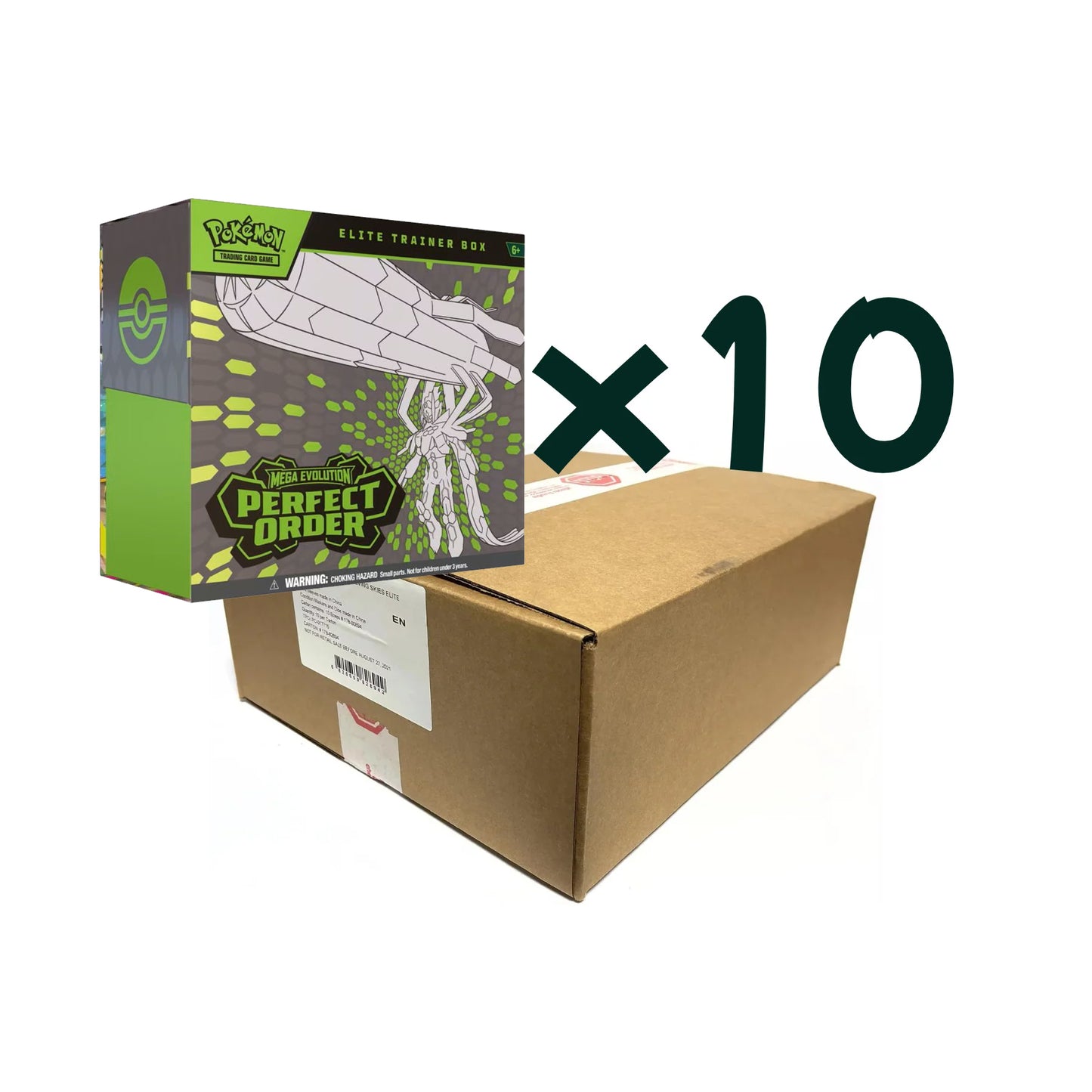 Pokémon TCG: Perfect Order - 10x Elite Trainer Box (Case)