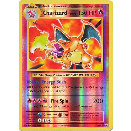 Charizard - XY Reverse Holo - Evolutions (EVO)