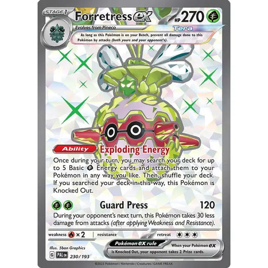 Forretress ex - 230/193 - SV02: Paldea Evolved (SV02)