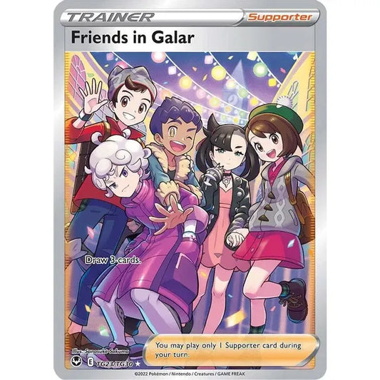 Friends in Galar - SWSH12: Silver Tempest Trainer Gallery (SWSH12: TG)