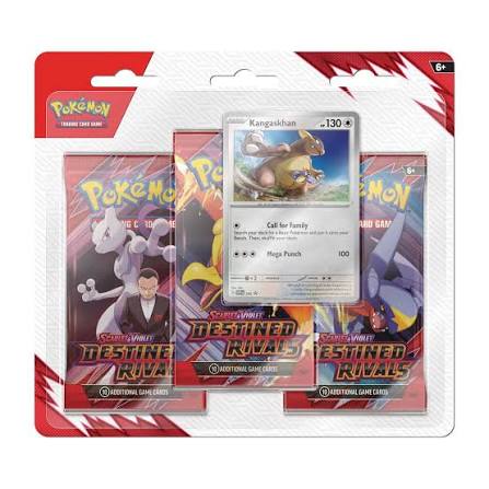 Pokémon TCG: Scarlet & Violet 10 - Destined Rivals - Náhodný 3-Pack Blister